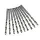 image 1 of 4mm HSS-G Metric MM Drill Bits for Drilling Metal Iron Wood Plastics 10pc