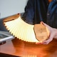 image 8 of Gingko Smart Accordion LED Desk Lamp N/A | Velvet Grey Landmar