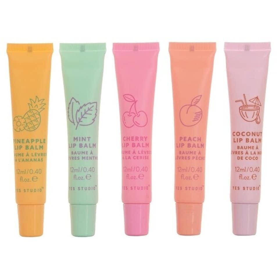image 1 of Yes Studio Fruit Drops Lip Balms 5 Pack