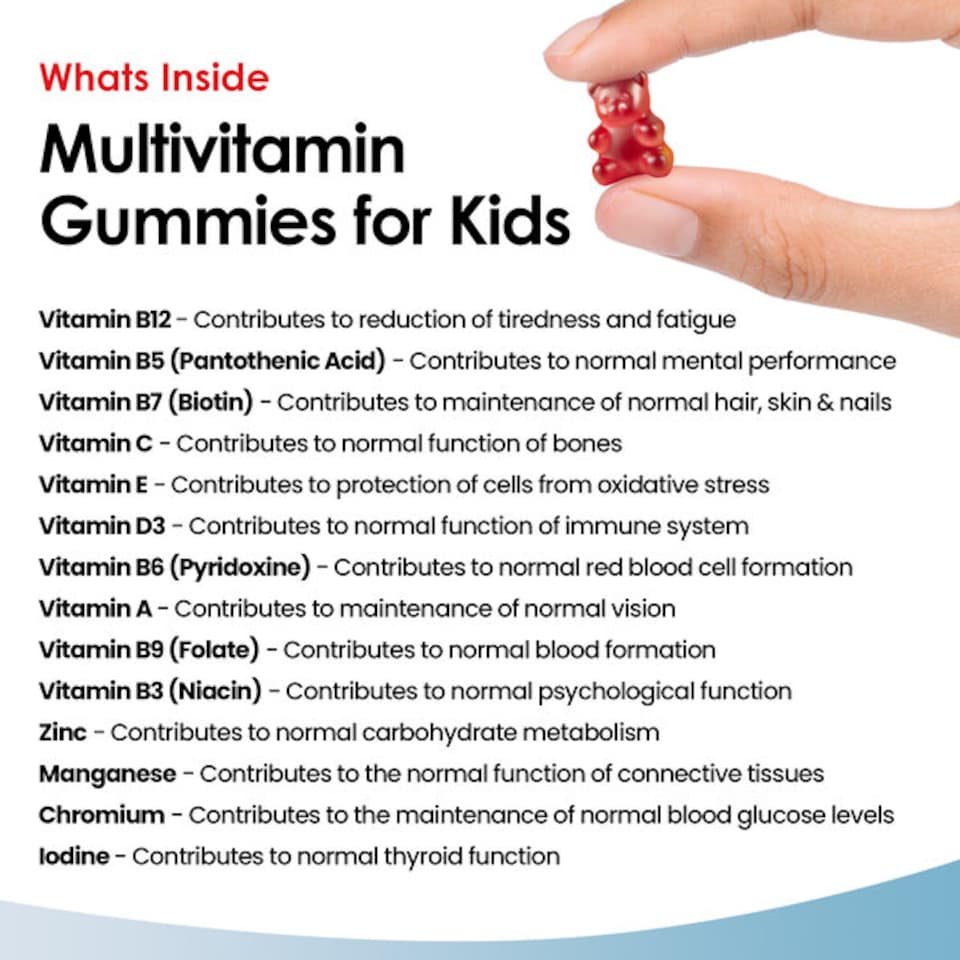 image 1 of Multivitamin Gummies For Kids - 60 Chewable Vitamins
