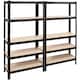 image 1 of Wistows Boltless Garage Shelving Rack - Set of 2