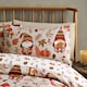 image 3 of Catherine Lansfield Woodland Gonks So Soft Reversible Duvet Cover Set Natural | Cream | Natural | King
