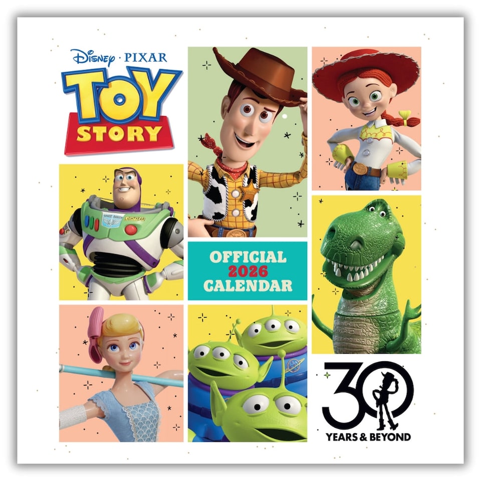 TOY STORY 2026 SQUARE CALENDAR