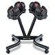 image 1 of Strongology RELENTLESS24 Adjustable Dumbbell Pair (2.5-24kg) and POWERDOCK Stand 15-in-1 Quick-Select Weights Home Gym Bundle