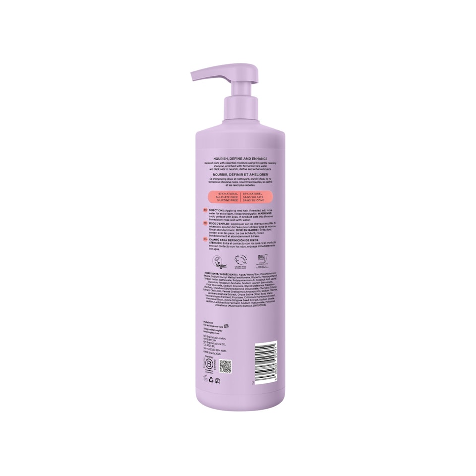 image 1 of Noughty Wave Hello Shampoo - 1 Litre