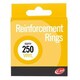 image 2 of Vinyl Reinforcement Rings Home Office School Paper Document Reinforce Holes