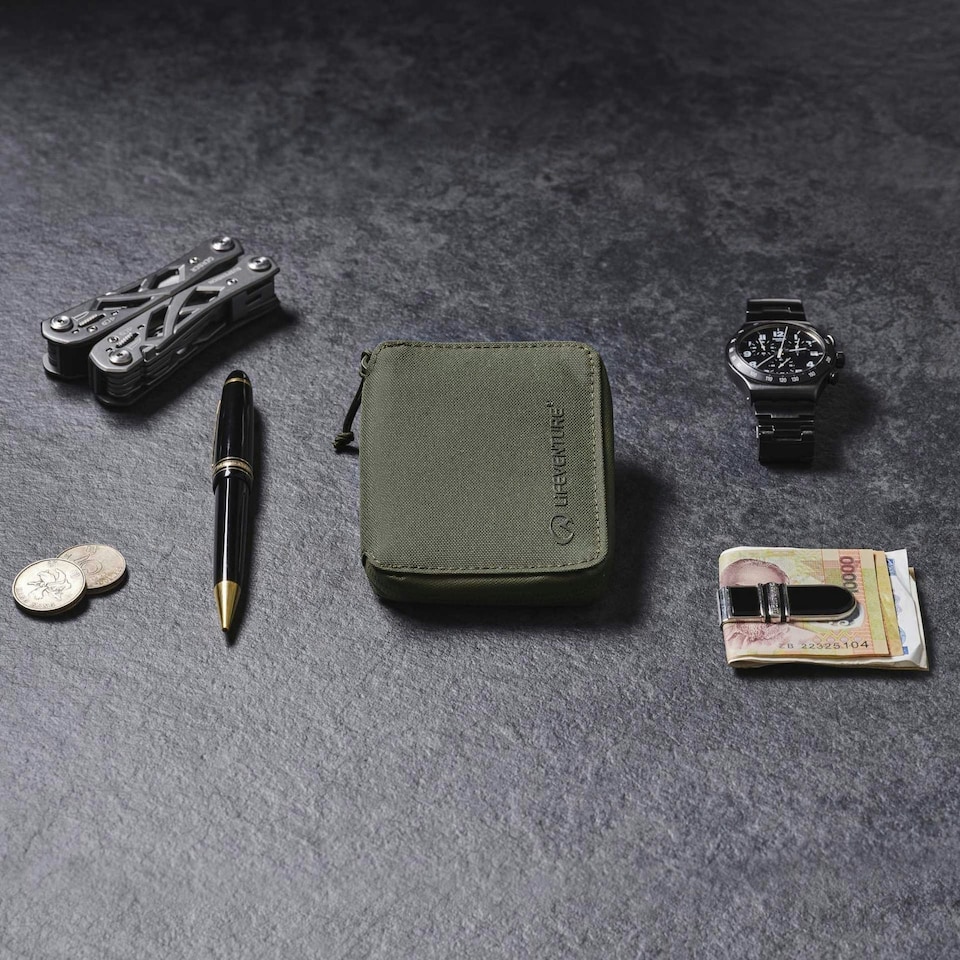 image 1 of Lifeventure RFiD Bi-Fold Wallet Card Holder Blue | Navy 