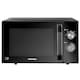 image 1 of Daewoo Modern Black 800W 23L Microwave 35Min Timer 5 Power Settings Auto Defrost