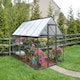 image 2 of Greenhouse Hybrid 6X10 - Polycarbonate - L306 x W185 x H208 - Grey