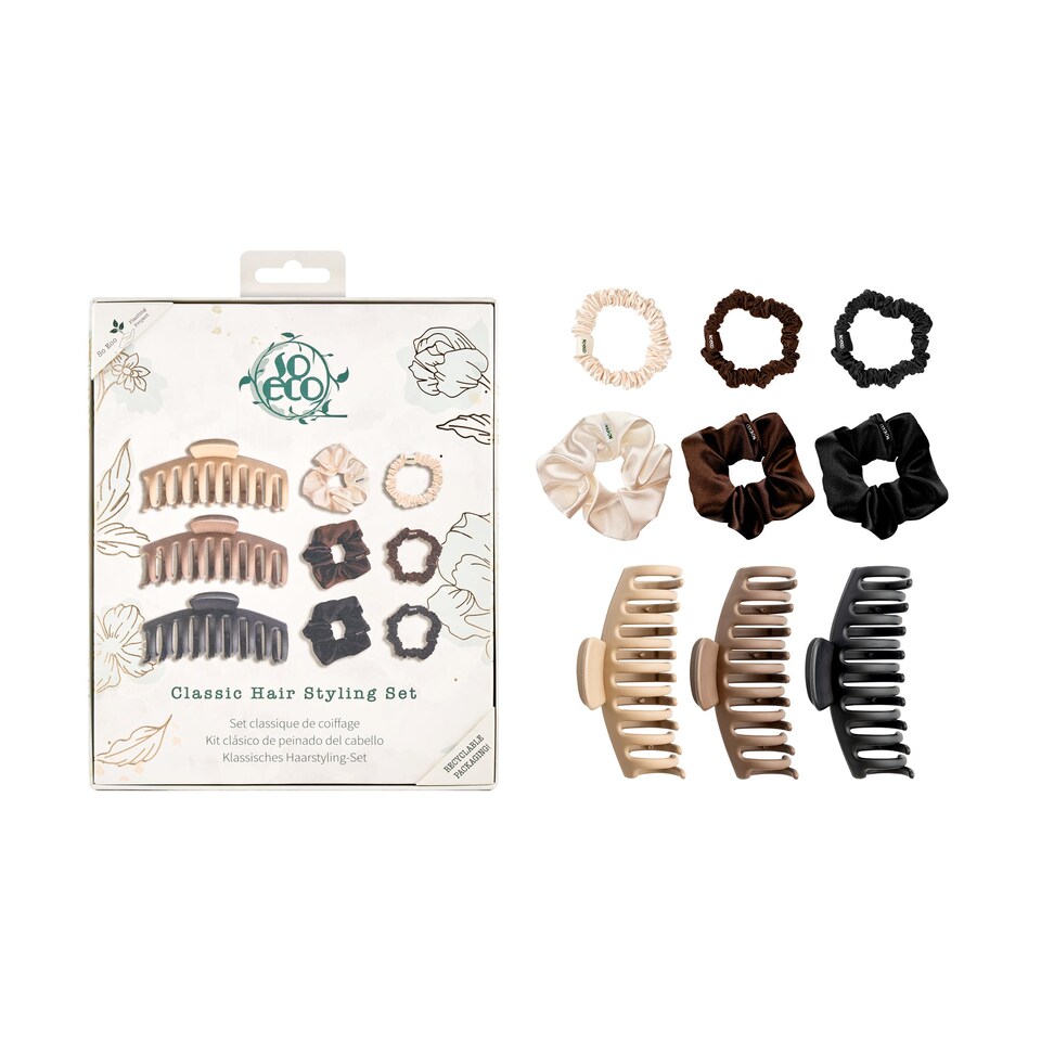 image 1 of So Eco Classic Hair Styling Set
