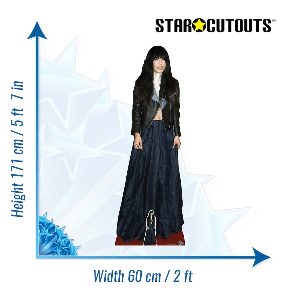 image 1 of Loreen Lifesize Cardboard Cutout 171cm