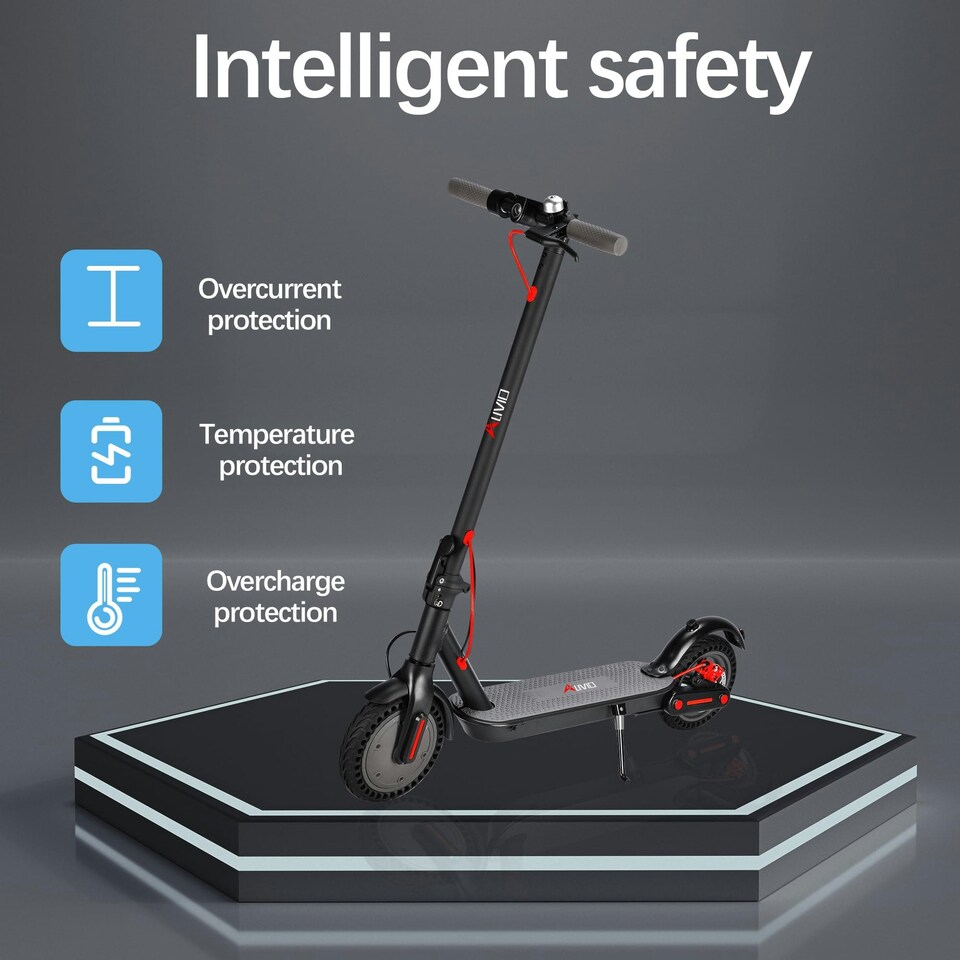 image 1 of Alivio App Controlled 350W Electric Portable Scooter