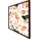 image 1 of Birds & leaves in autumn (Picutre Frame) Brown | L