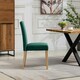 image 5 of Maiolo Velvet Dining Chairs - Set of 2 - Green