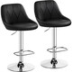 image 1 of Yaheetech  Set of 2 Faux Leather Swivel Bar Stools