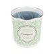 image 4 of Organic Green Leaves Compost Caddy - Metal 2L Decorative Kitchen Food Waste Bin