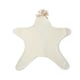 image 4 of Clair de Lune Star Fleece Wrap Blanket 0-6 Months - Cream