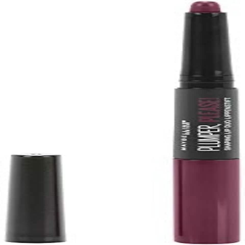 image 1 of Maybelline Plumper Please Duo Lip Gloss + Liner 240 Stunner N/A
