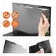 image 2 of Durable Anti-glare Magnetic Privacy Filter with Blue Light Filter | 14.0"