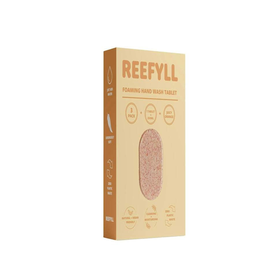 image 1 of Reefyll Hand Soap Refill Tablets Juicy Orange 3 Tablets