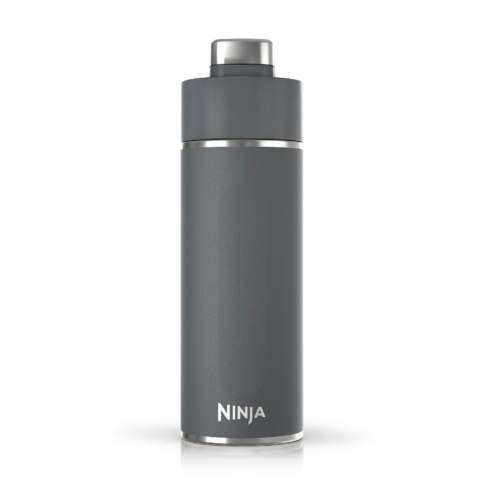 image 1 of Ninja Thirsti 530 ml Travel Bottle in Grey DW1801EUUKGY Grey
