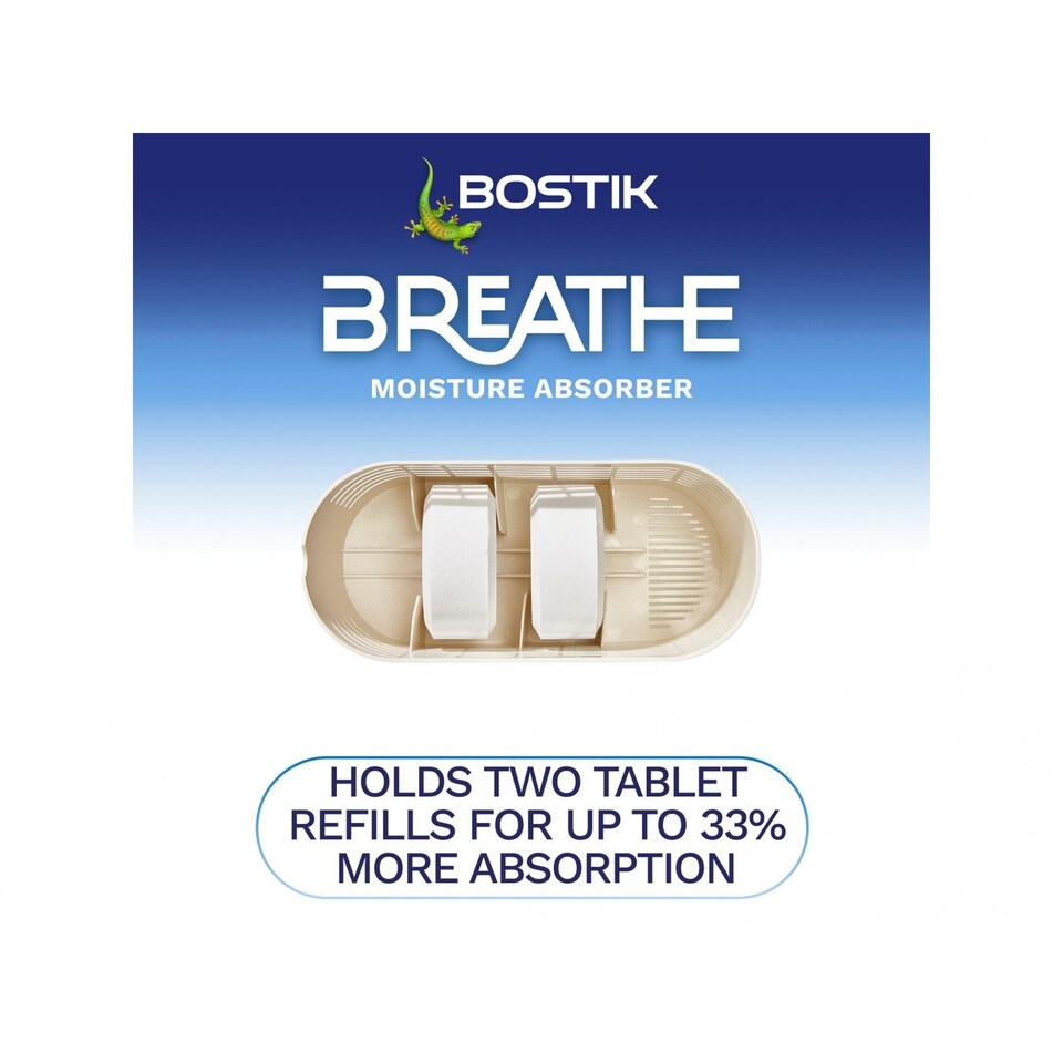 image 1 of Bostik Breathe Moisture Absorber Unit | Multi | Multi Colour | One Size | 1