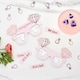 image 3 of Foil Hen Party Cardboard Glasses - Pack of 10 White | One Size