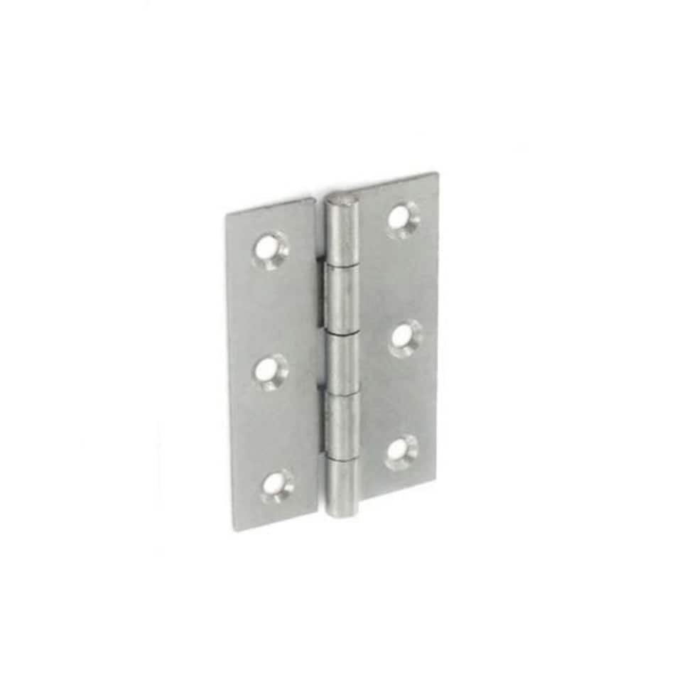 image 1 of Securit Steel Butt Hinges (Pack of 20) - Silver - One Size