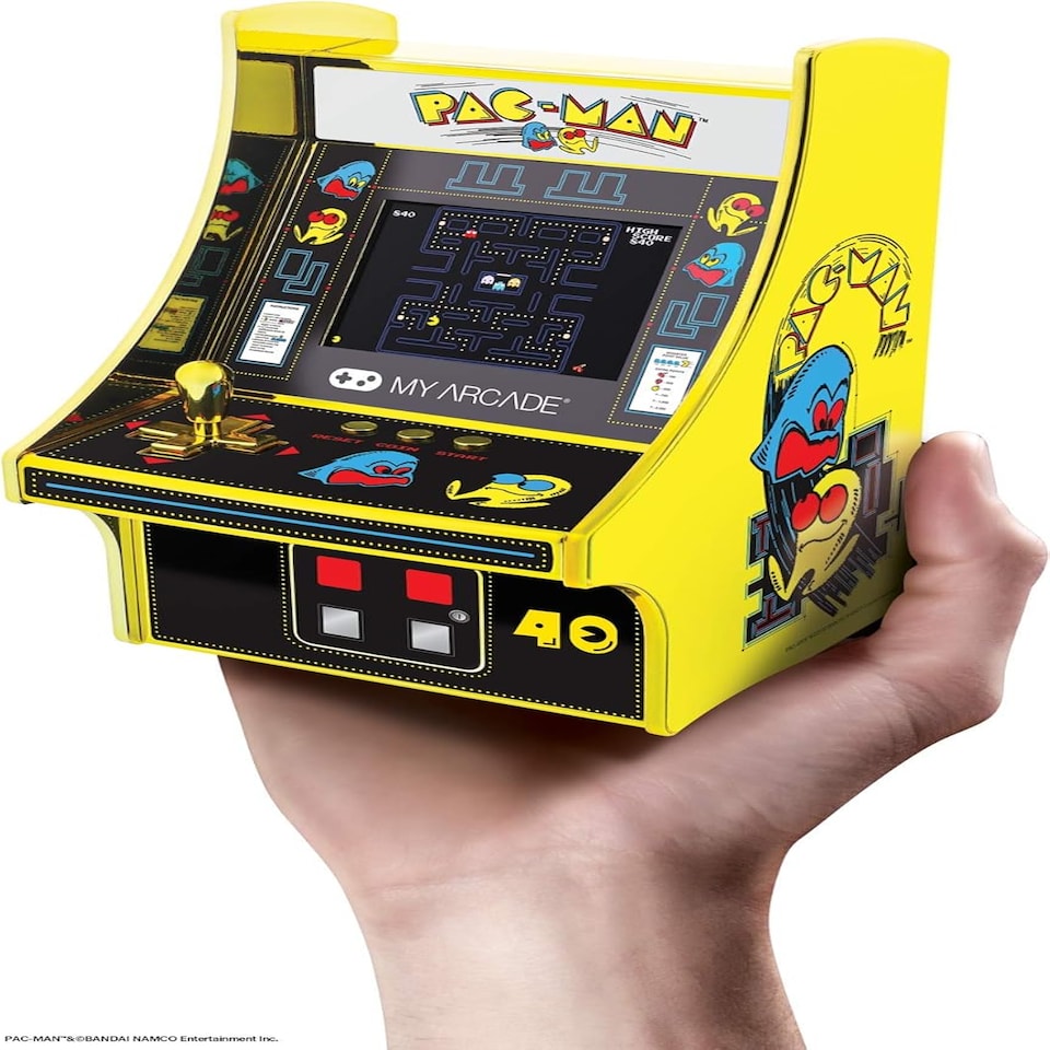 image 1 of Pac-Man 40th Anniversary Micro Player Pro 6.7" Portable Retro Arcade (Premium Edition)