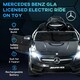 image 3 of HOMCOM 6V Licensed Mercedes Benz Kids Ride On Car W/ Remote Light Music Black