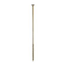 Timco - C2 Clamp-Fix Multi-Purpose Premium Screws - TX - Double Countersunk - Yellow (Size 8.0 x 275 - 25 Pieces)