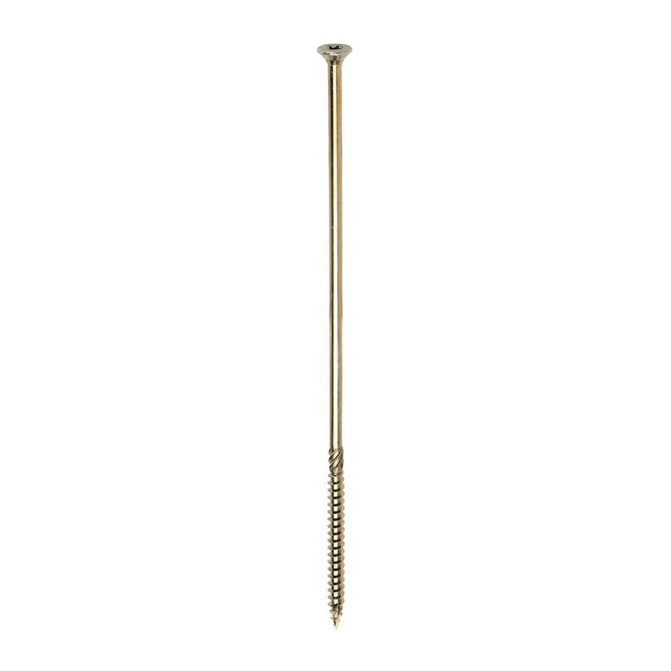 image 1 of Timco - C2 Clamp-Fix Multi-Purpose Premium Screws - TX - Double Countersunk - Yellow (Size 8.0 x 275 - 25 Pieces)