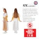image 3 of Angelic Angel Girls Fancy Dress Festive Christmas Nativity Childrens Kid Costume(10-12 Years)