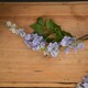 image 3 of Hill Interiors Artificial Wisteria Plant - Lilac - One Size