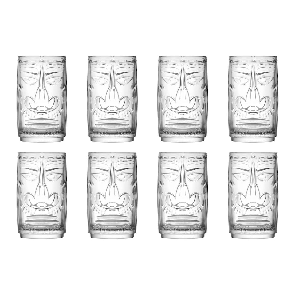 image 1 of RCR Crystal Tiki Sardinia Highball Glasses - 460ml - Pack of 8