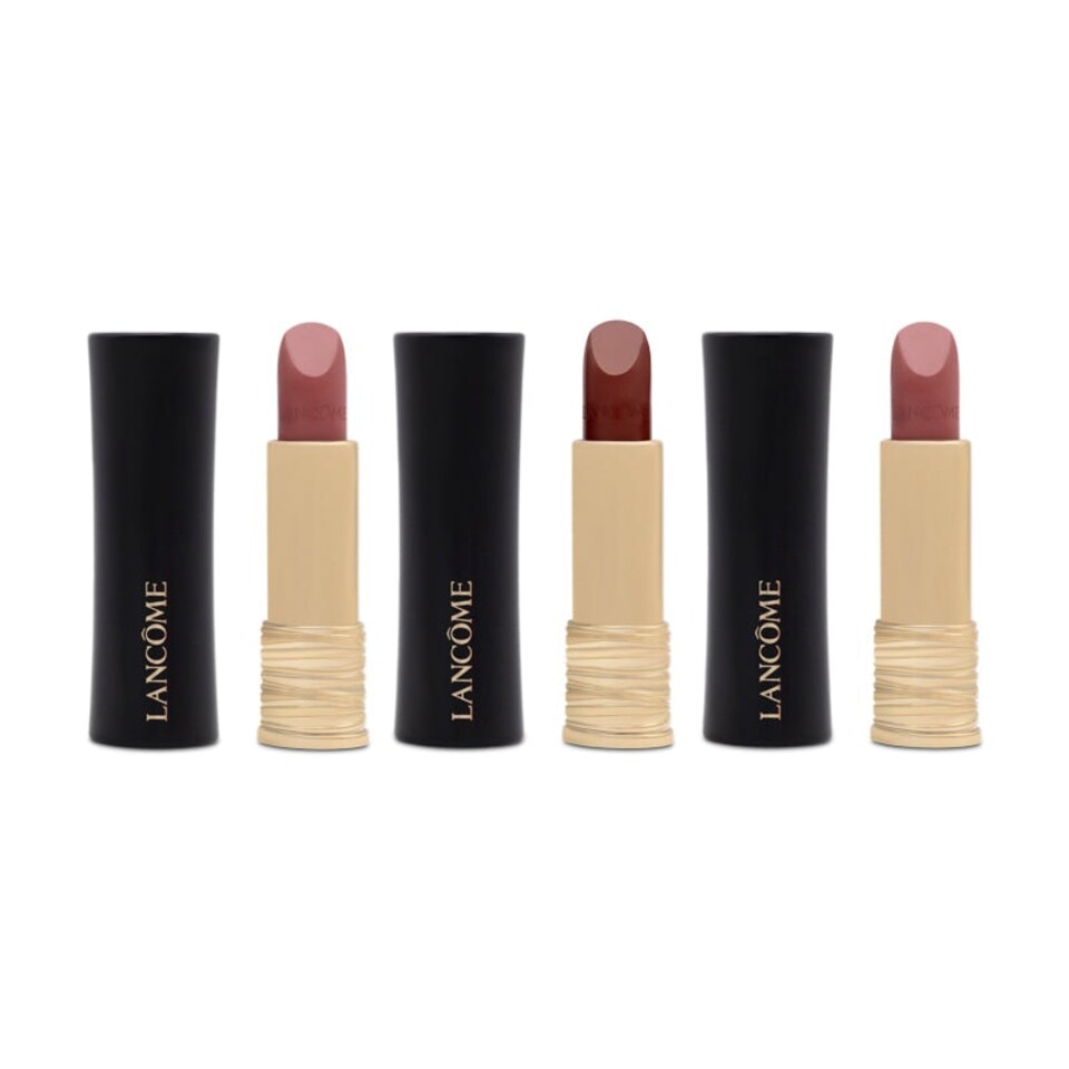 image 1 of Lancome L'Absolu Rouge Shaping Cream Lipstick Gift Set - 3 Lipsticks Pink