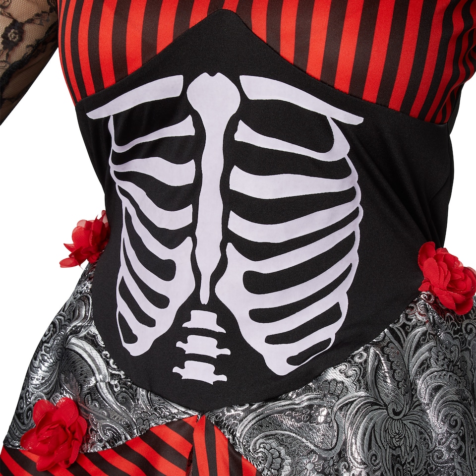image 1 of Scary Dancer - Halloween fancy dress costume for women | Red | black/red | 1