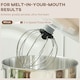 image 6 of HOMCOM Electric Stand Mixer, 4.5L Food Mixer with Dough Hook, Whisk, Beige