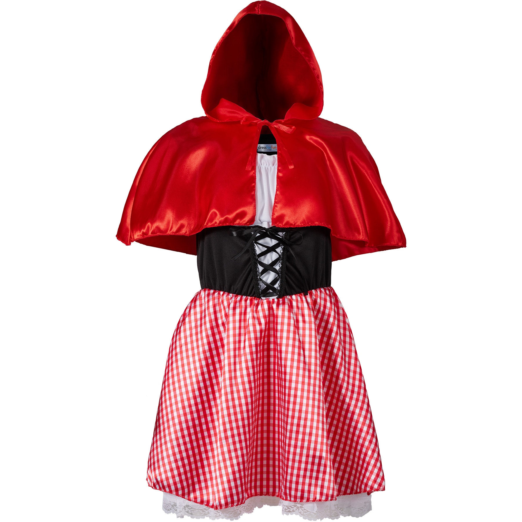 Womens Fancy Dress Costume - Little Red Riding Hood | Red | red | M | 1 -  Tesco Groceries