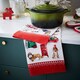 image 2 of Ulster Weavers Merry Mutts Tea Towel - Cotton Red