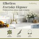 image 3 of Fireclay Kitchen Bundle - Single Bowl Belfast Sink, Strainer Waste & Bridge Lever Tap, 595mm - Brushed Brass - Balterley