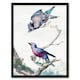 image 1 of Aert Schouman Framed Wall Art Blue Jay and a Purple Breasted Cotinga Home Décor