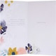 image 2 of Contemporary Illustrated Embossed Floral Design Engagement Congratulations Card