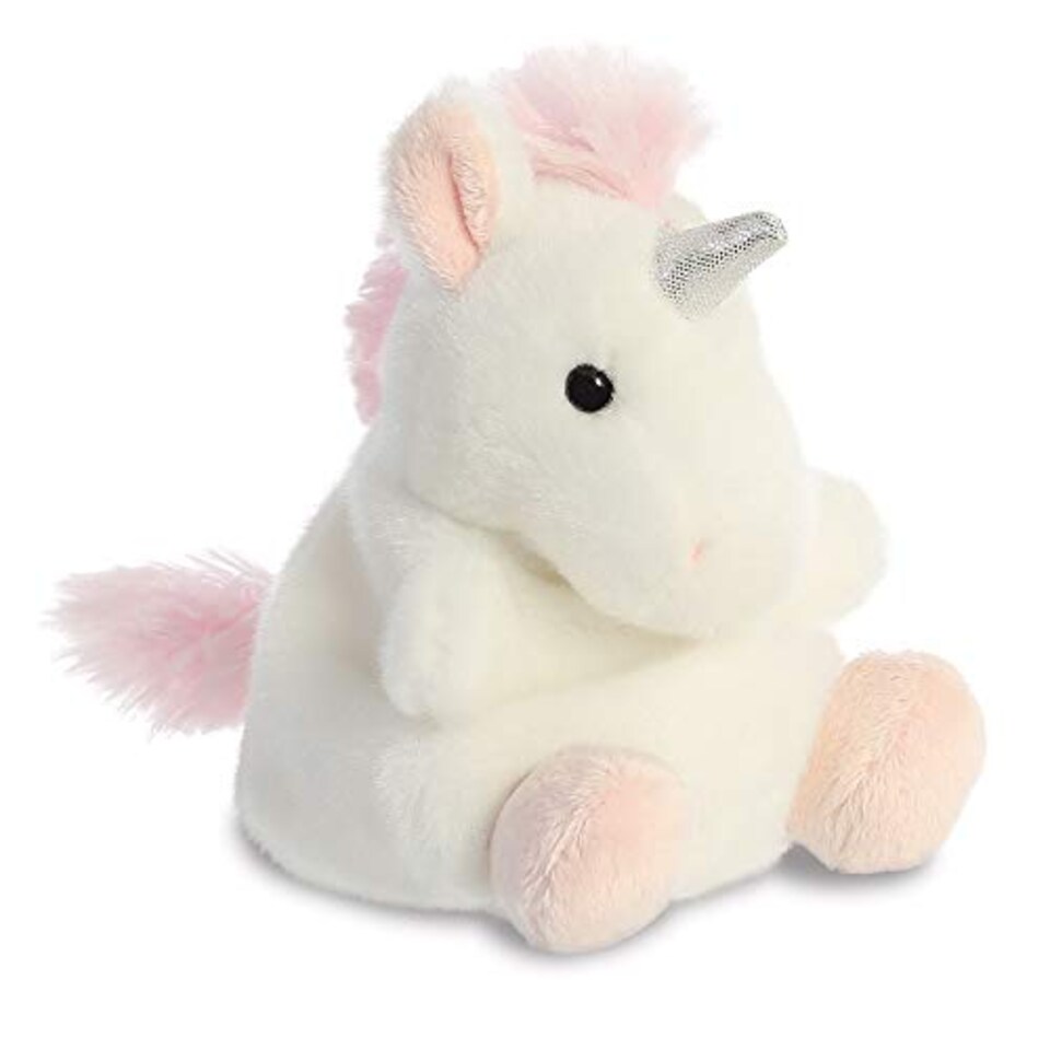 image 1 of Palm Pals Sassy Unicorn 5in