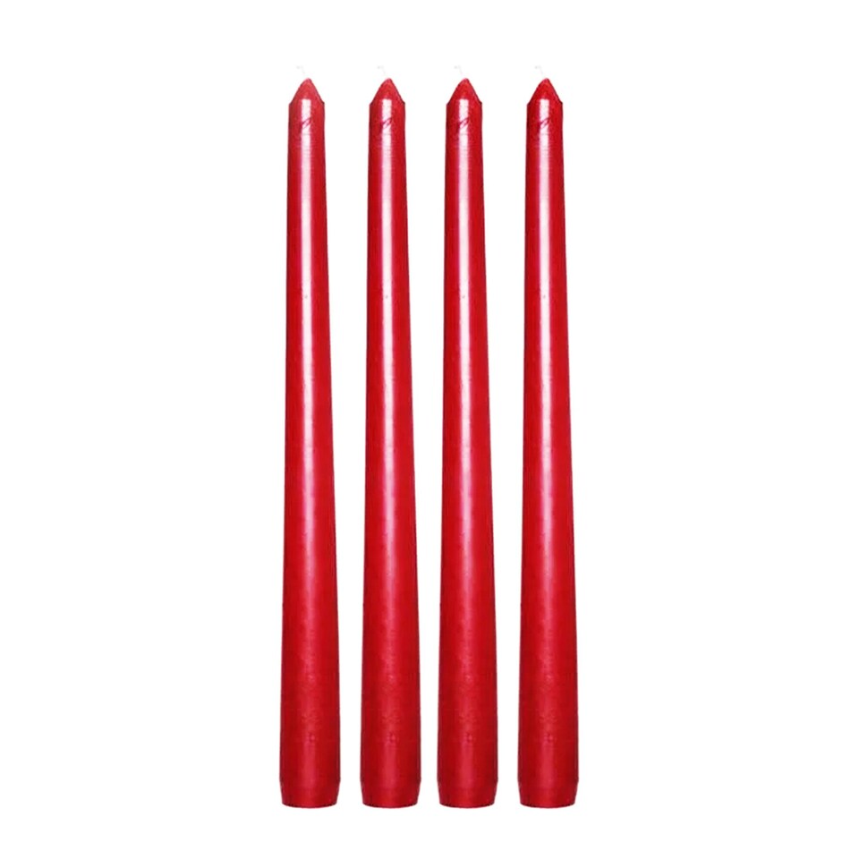 image 1 of Prices Candles Venetian Candles (Pack Of 10) - Red - One Size
