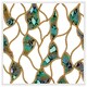 image 1 of Chains & snake skin (Picutre Frame) White | L