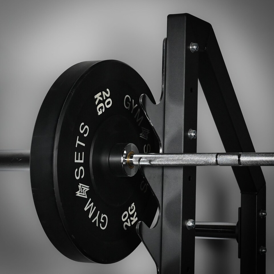 image 1 of GymSets Cheshire Barbell (Commercial) - (6ft Commercial Barbell / Black)"