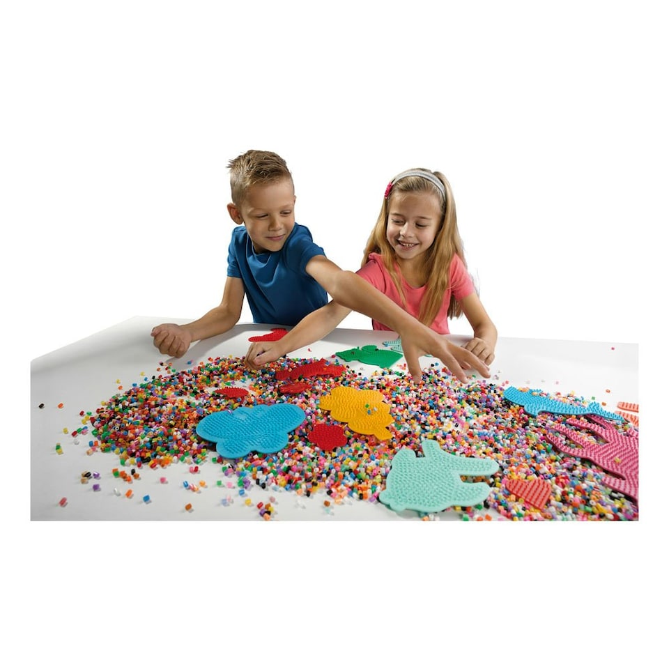 image 1 of SES CREATIVE Children's Beedz Iron-on Beads Pegboards Mosaic Set