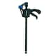 image 2 of 12" Quick Release Ratchet Rapid Bar Speed Clamp Holder Grip Spreader Fastener 5pk