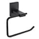 image 4 of Showerdrape Unity Black Stainless Steel Wall Mounted 4 Piece Bathroom Accessory Set